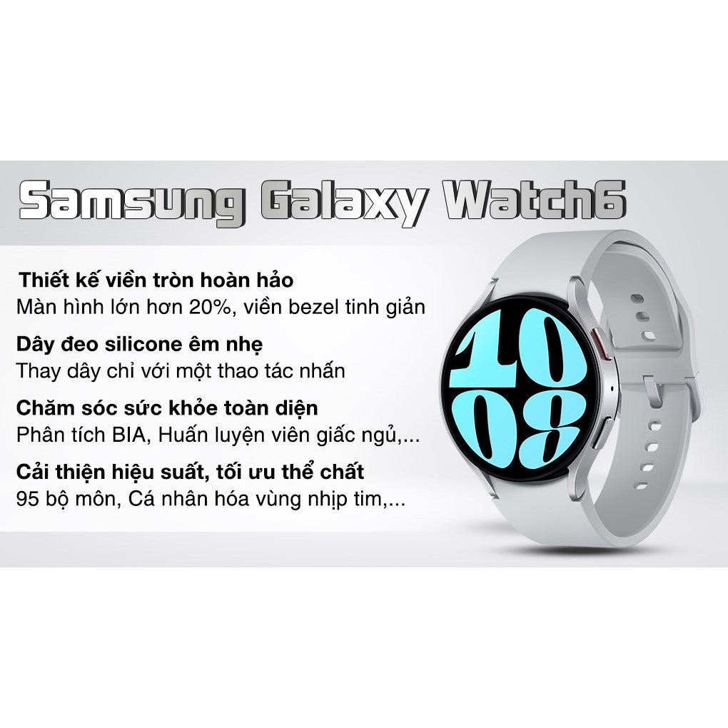 Đồng Hồ thông minh Samsung Galaxy Watch 6 44mm Bluetooth