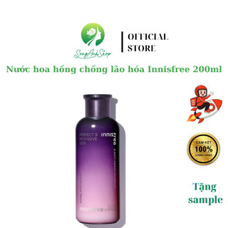 Nước Hoa Hồng Từ Thảo Mộc Quý Innisfree Perfect 9 Repair Skin Ex 200ml