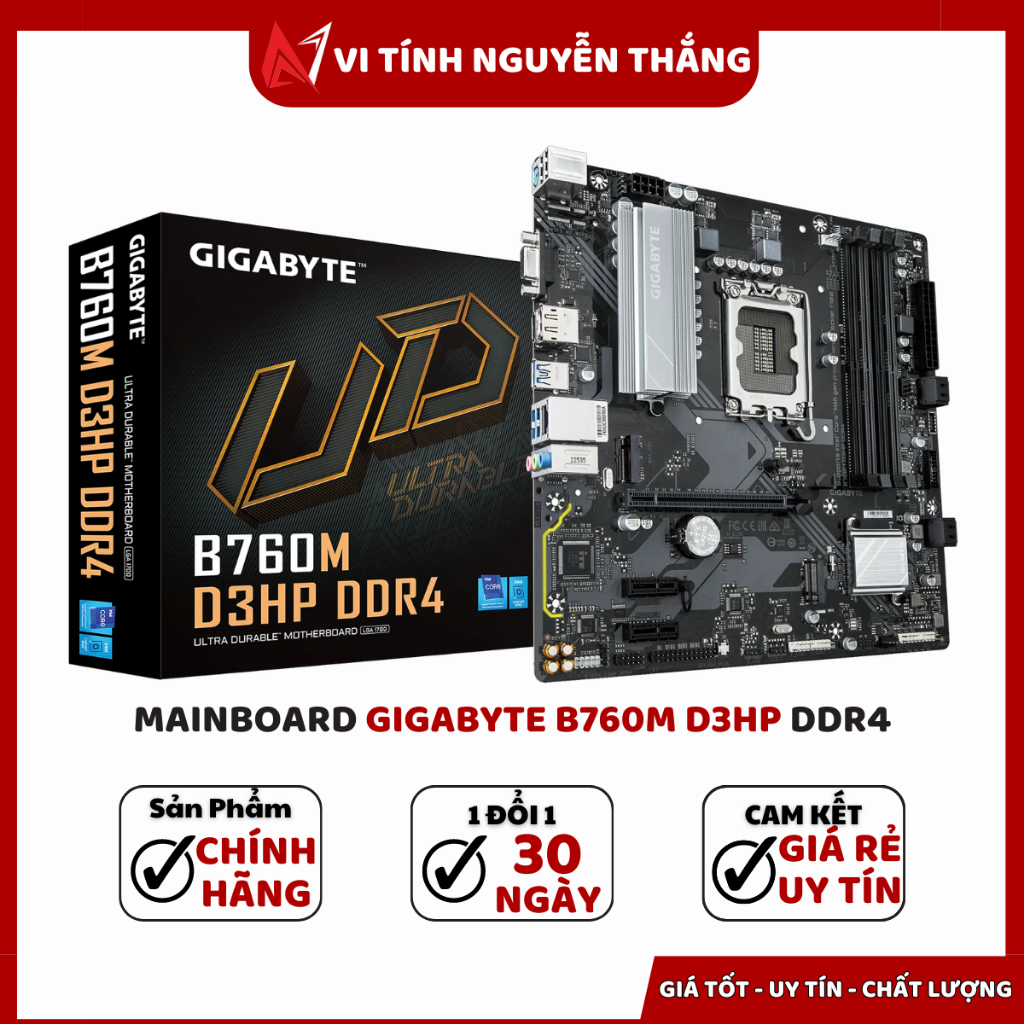 MAINBOARD GIGABYTE B760M D3HP DDR4