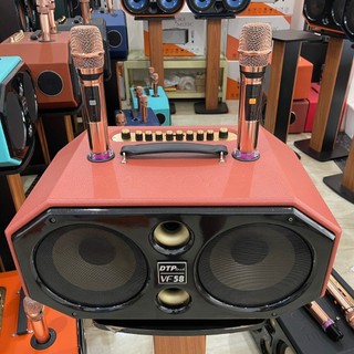 (10 ĐƯỜNG TIẾNG) LOA KARAOKE XÁCH TAY VF58, LOA CAO CẤP 2 BASS 20CM 2 TREB 6 TRUM 10 ĐƯỜNG CÔNG SUẤT 750W BH 12 THÁNG