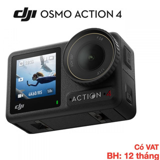 Camera hành động DJI Osmo Action 4 máy quay hành trình 4K 120fps, góc siêu rộng