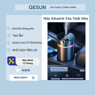 Máy Khuếch Tán Tinh Dầu, Tạo Ẩm, Khử Mùi Không Khí Cho Ô Tô và phòng
