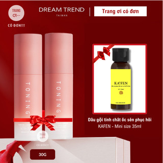HCM HOẢ TỐC - Combo 2 Kem lười nâng tone da trắng sáng TONING Dream Trend
