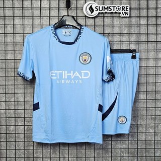 Bộ Áo Man-City Sân Nhà - Áo Bóng Đá 2024/25