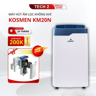 Máy hút ẩm, Máy hút ẩm dân dụng Kosmen KM-20N - Thương hiệu Đức - Bảo hành 24 tháng