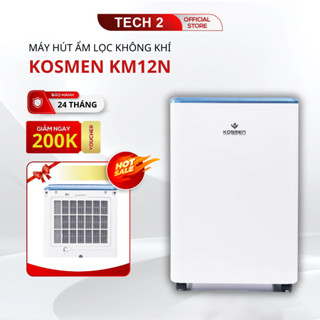 Máy hút ẩm không khí mini, Máy lọc không khí dân dụng Kosmen KM-12N – Thương hiệu Đức - Bảo hành 24 tháng