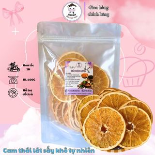 Cam Thái Lát Sấy Khô Tự Nhiên 100g Bò Đội Nón