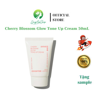 Kem dưỡng trắng và nâng tone Innisfree Jeju Cherry Blosson Tone up cream