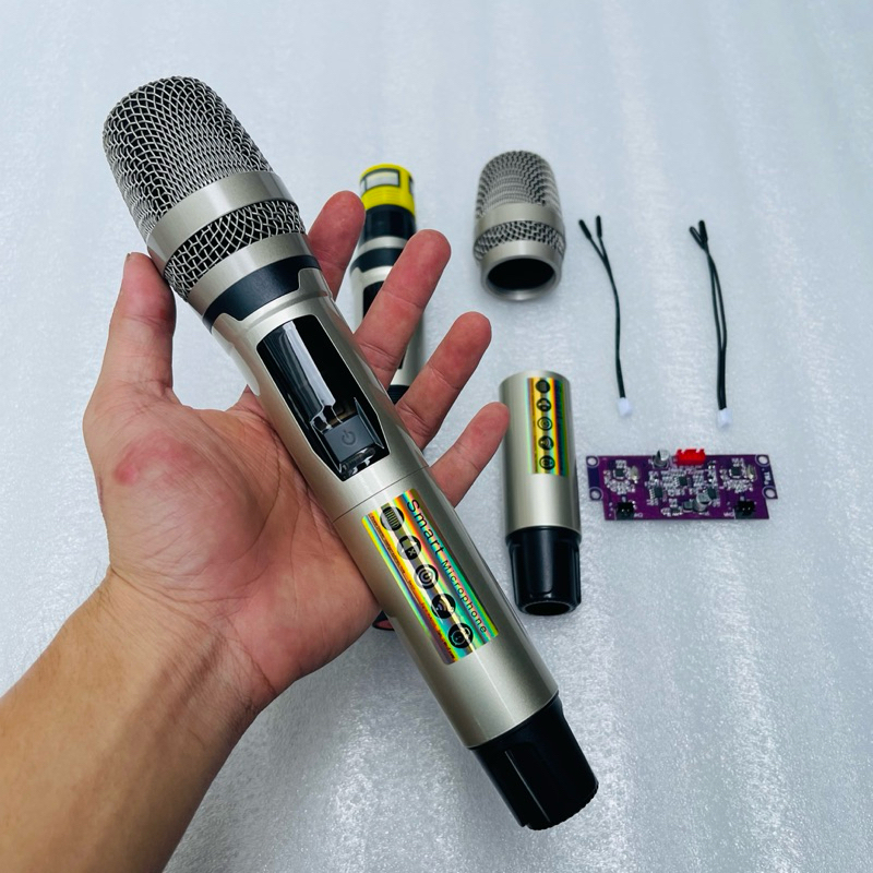 MICRO LOA KÉO KIM LOẠI SÓNG UHF SET TẦN SỐ MẪU MỚI - 432 VIETNAM