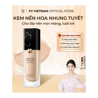 Kem nền dạng lỏng HOA NHUNG TUYẾT FV - Dưỡng ẩm, mỏng nhẹ, kiềm dầu, có độ che phủ cao, cho lớp nền mịn màn