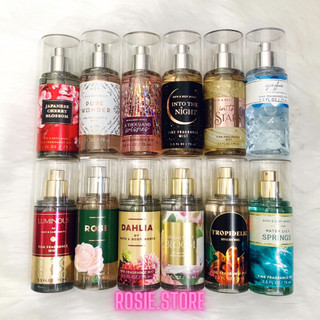 Xịt thơm mini -Body Mist Travel Size Bath & Body Works