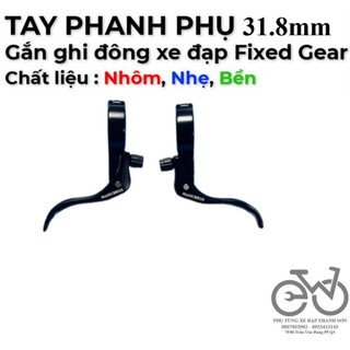 Tay phanh phụ Magicbros size 31.8mm hợp kim nhôm cao cấp, Tay phanh phụ gắn ghi đông xe đạp Fixed Gear 31.8mm
