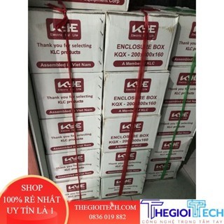 Tủ nhựa kín nước KYE - tủ nhựa kỹ thuật kín nước -KQX - 210x210x130