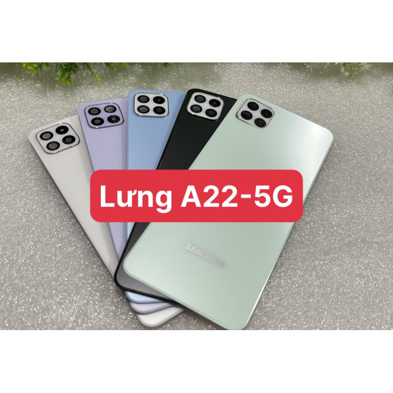 kính lưng thay thế điện thoại sam sung a22-5g/ nắp lưng điện thoại samsung a22-5g/ mặc lưng samsung 