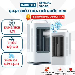 Quạt điều hòa không khí mini , quạt hơi nước, làm mát 3 tốc độ gió, chế độ hẹn giờ, xoay tự động