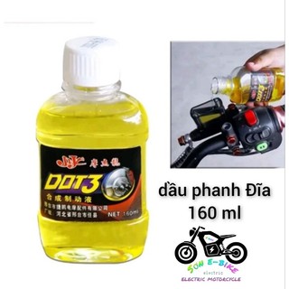 Dầu phanh đĩa 160 ml dành cho xe máy,xe điện.