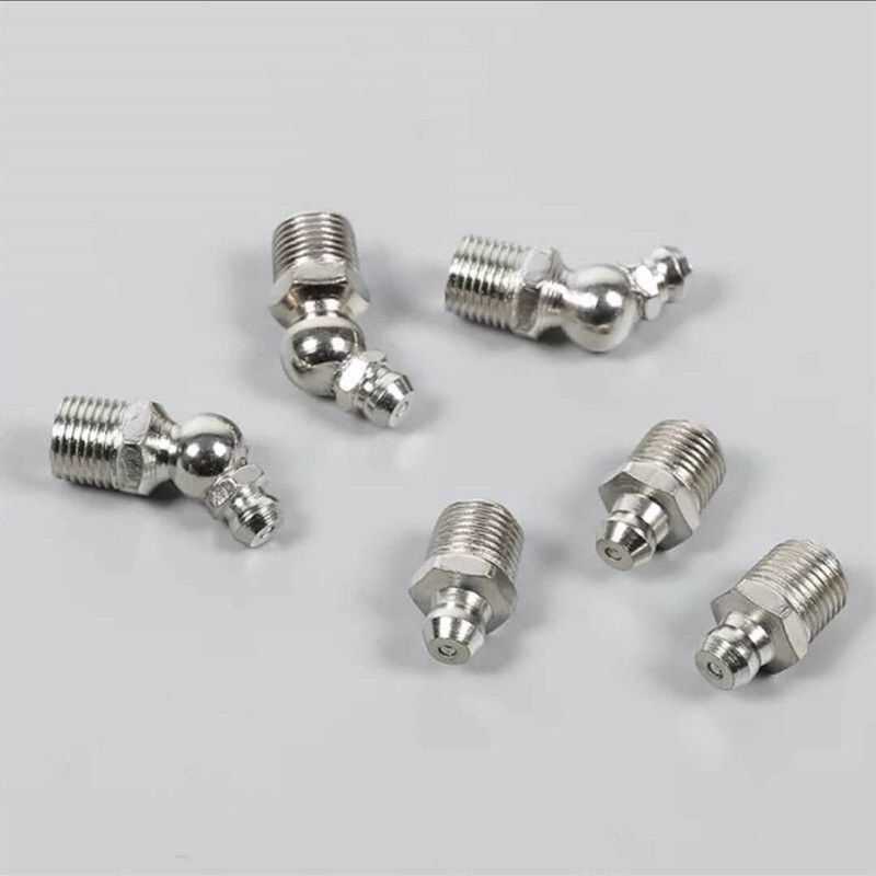 10 cái Vú bơm mỡ bò m6,m8,m10...thẳng, 45°, 90°