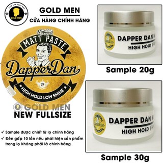 Sáp vuốt tóc Dapper Dan Matt Paste