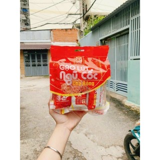Thanh gạo lức ngũ cốc chà bông Hoàng gia siêugiòn bổ sung dinhdưỡng,tiện lợi,phù hợp ăn kiêng,giảm cân,healthy.1túi/180g