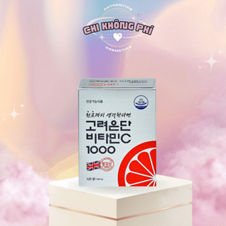Viên Uống Trắng Da Vitamin C Eundan 1000mg Korea 120 Viên