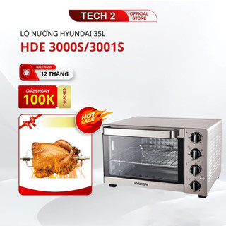 Lò nướng hyundai hde 3000s, dung tích 30l, 35l, 45l. bảo hành 12 tháng.
