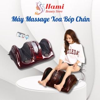 Máy massage chân, máy xoa bóp bàn chân tự động kèm điều khiển
