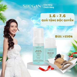 Bộ Đôi Làm Sạch Mặt Tức Thì, Giá Siêu Hời SHEGAN - Nước Tẩy Trang, Sữa Rửa Mặt Dành Cho Mọi Loại Da