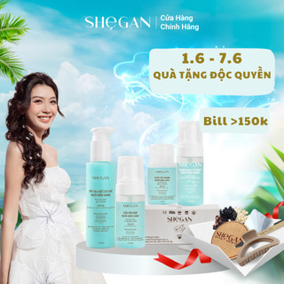Combo Đẹp Từ Đầu Đến Chân, Từ Trong Ra Ngoài SHEGAN - Giảm Mụn, Bã Nhờn, Khít Lỗ Chân Lông, Cân Bằng Độ Ẩm