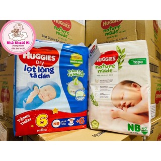 [ mua 4 bịch tặng túi xách hu ggies 9 ngăn] hu ggies new born