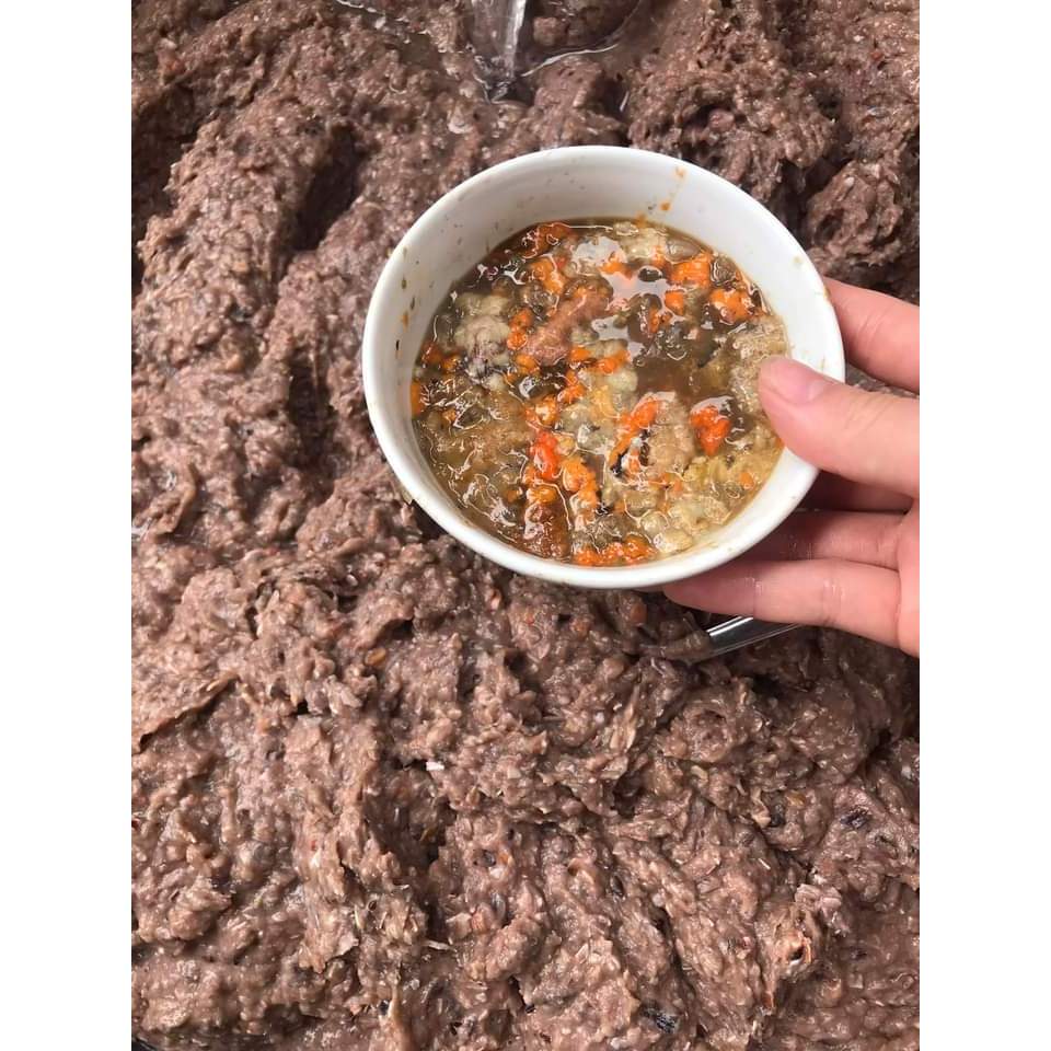 Cua đồng xay sẵn hàng nguyên chất, làm từ cua sống 100% đảm bảo chất lượng - không ngon hoàn tiền