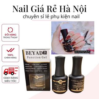 Base top Beyad Nail Mỹ, sơn gel base top siêu bền chính hãng