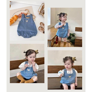 Set Yếm TOP2 kèm áo cho bé .6176