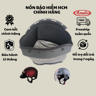 Lót mũ Andes 109 thay thế lót cũ của nón bảo hiểm Ándes