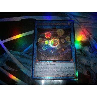 ra02 [ Dưa Hấu Yugioh ] Lá bài thẻ Hieratic Seal of the Heavenly Spheres - super Ultra ultimate Rare - Tặng bọc bài nhựa
