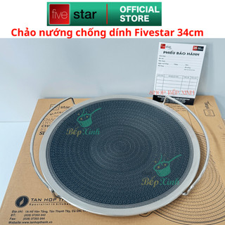 Chảo chống dính Blackcube inox 3 lớp bếp từ Fivestar Plus FPCN34001 size 34cm , dùng được mọi bếp