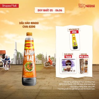 Dầu hào Maggi chai 820g