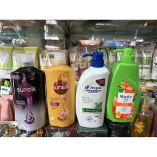 Các Loại Dầu Gội SunSilk Đen, SunSilk Vàng, Rojoice, Head&Shouders