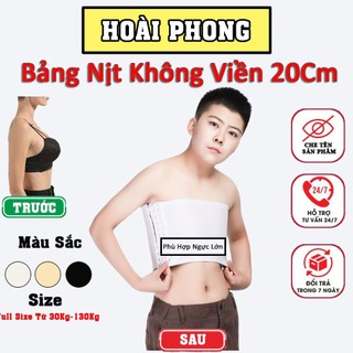 Áo Nịt Ngực Tomboy -Hoài Phong Store -Bảng Nịt Gen Thun20cm Có Gen Thun Trước Ngực Phù Hợp Ngực Lớn