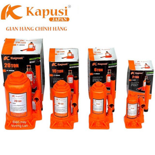 Kích, Con đội thủy lực 2, 4, 6, 8, 10, 12, 16, 20, 32 tấn Kapusi Japan - Hàng chính hãng