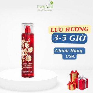 Body Mist Bath Body Works Body Mist Jappan Cherry Bloom 236ml Hương Nước Hoa Body Mist Chính Hãng