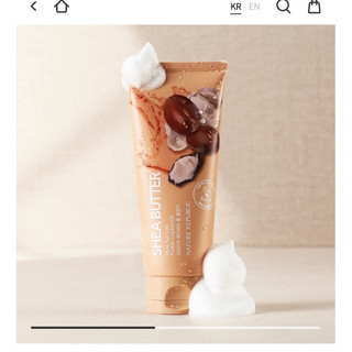 Sữa rửa mặt Nature Republic Shea Butter Chính hãng Store Hàn Quốc