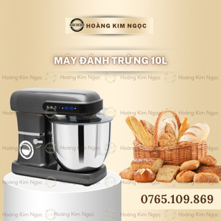 Máy đánh trứng, trộn bột, đánh kem 10 lít hoàng kim ngọc