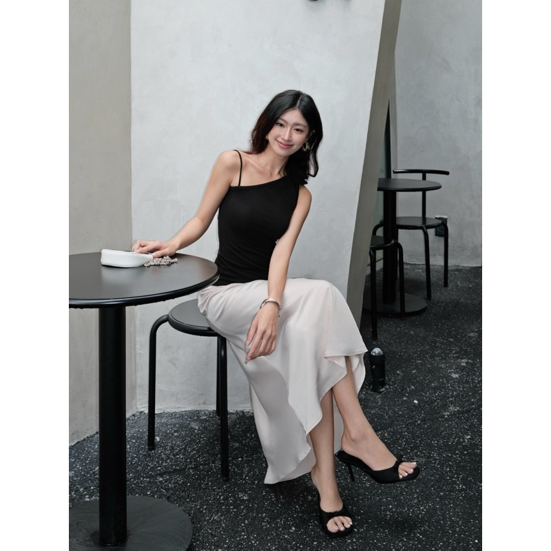 Chân Váy Lụa Mio Lady Cạp Ngang Rốn Dáng Dài Đuôi Cá Nhẹ Chất Lụa Hai Lớp - Miolady | BigBuy360 - bigbuy360.vn