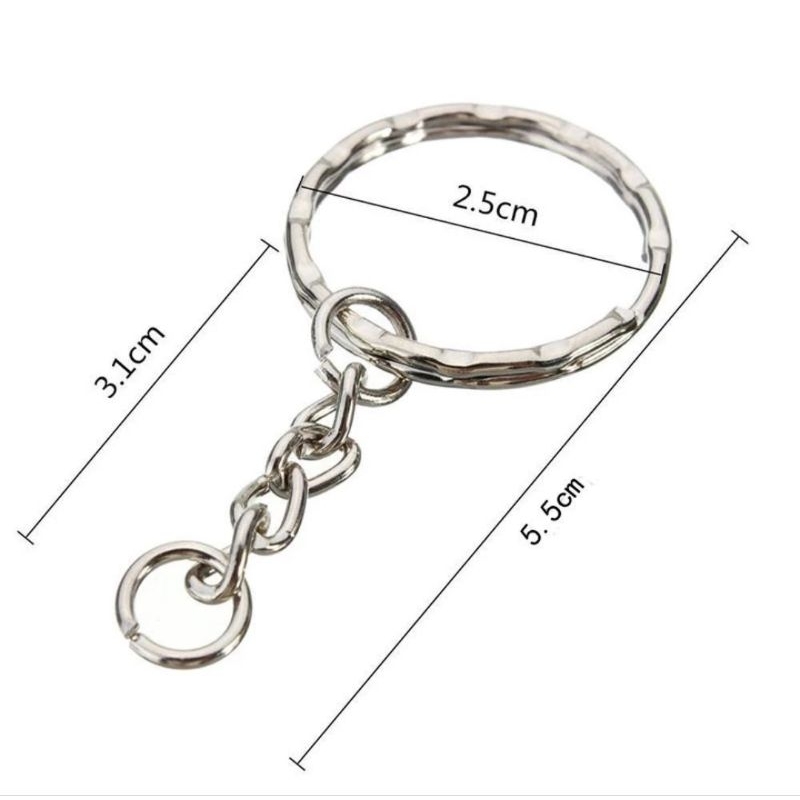 10/50c khoen móc khóa sắt/đồ làm thủ công