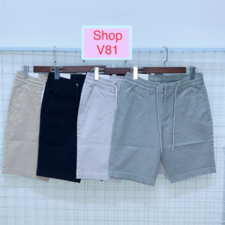  Quần sọt nam kaki lưng thun V81 LUXURY chất vải cotton co giãn thấm mồ hôi dễ mặc 