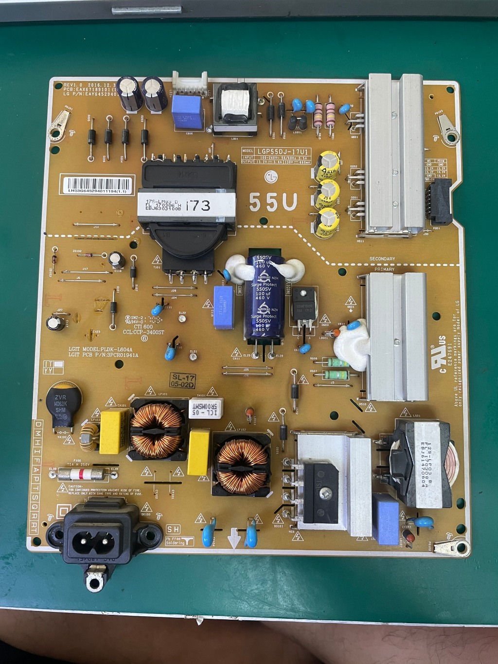 Bo mạch tivi LG 55UJ632, 55UK6340