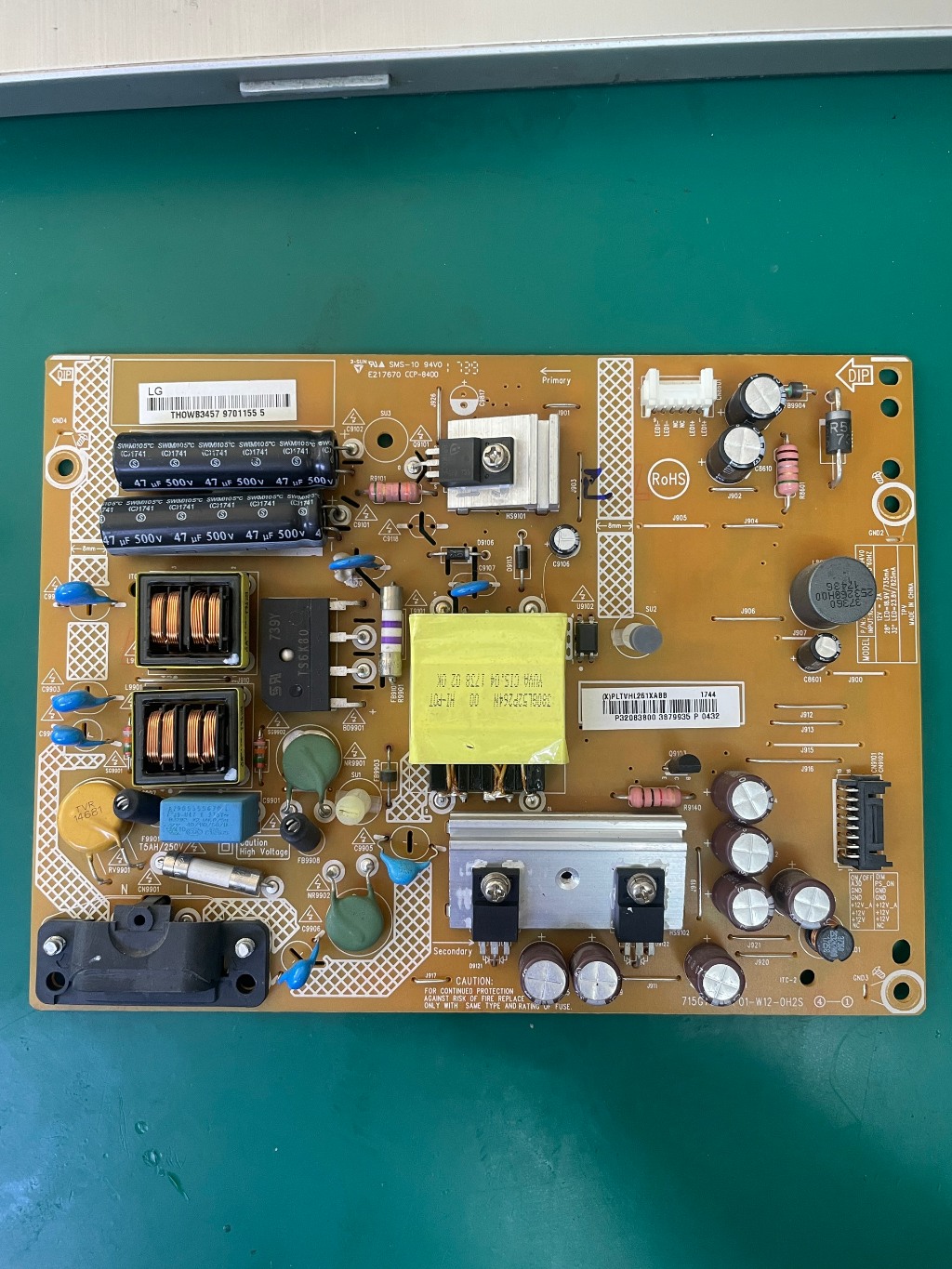 Bo mạch nguồn 32LJ550, 32LJ500