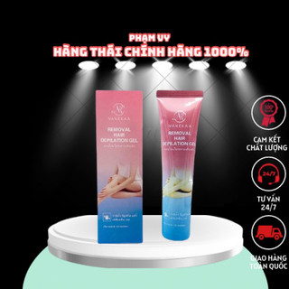 Kem tẩy lông vanekaa thái lan, kem wax lông tuýp 120g