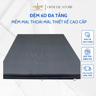 Đệm 6D đa tầng Multi Layer Cooling Massage Lasante' đệm tốt cho người thoái hoá đốt sống dễ dàng vệ sinh