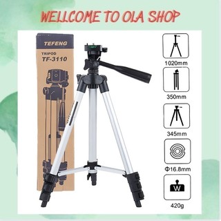 Giá đỡ 3 chân đế chụp hình Tefeng Tripod TF 3110 giá đỡ điện thoại, máy chụp ảnh